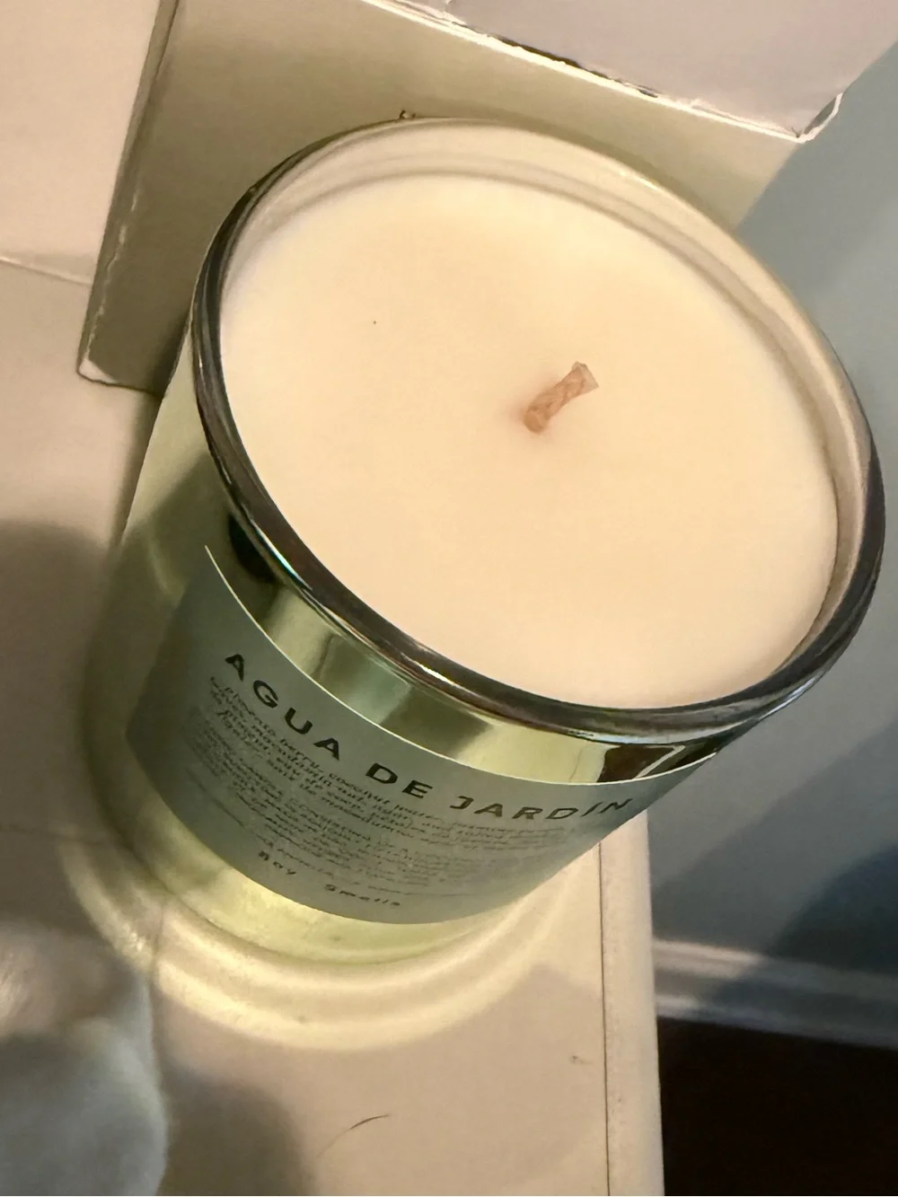 Boy Smells NIB Agua de Jardín Green Scented Candle discontinued